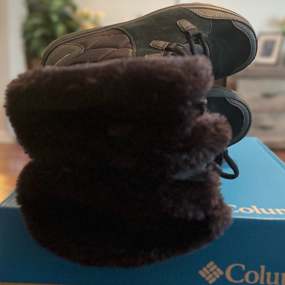 Columbia Women's Ice Maiden II Waterproof Winter Snow Boot Black Size 10.5 EUC - Picture 5 of 7